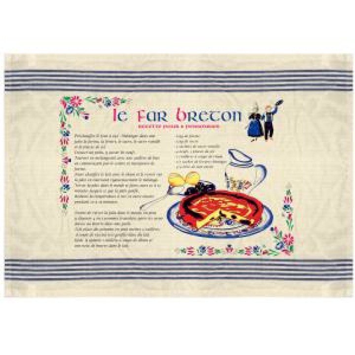 Torchon Le Far Breton Ecru Taille unique