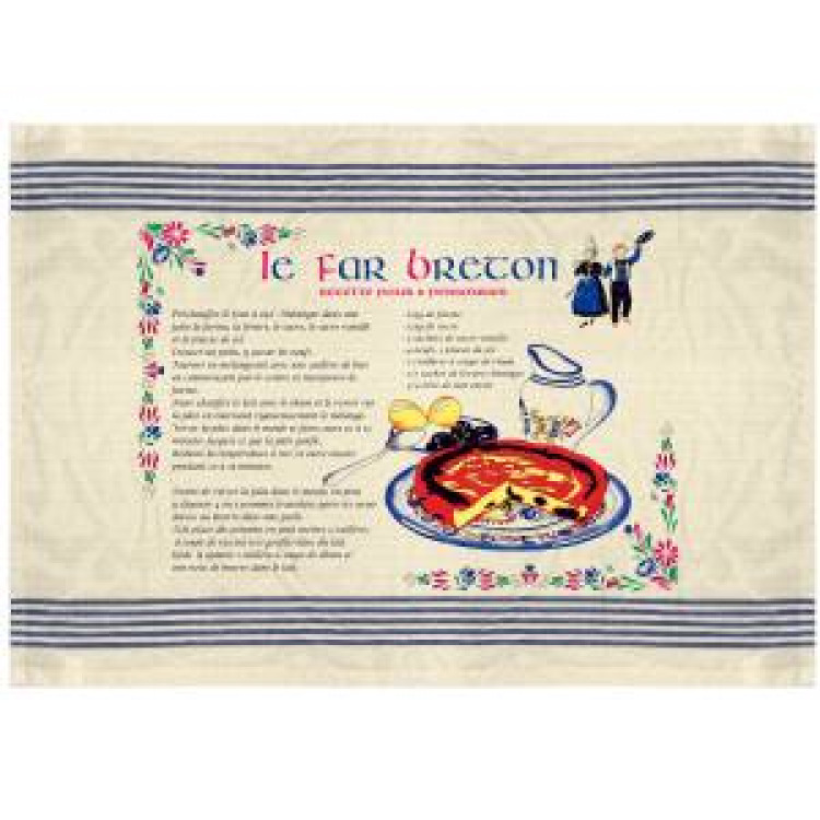 Torchon Le Far Breton Ecru Taille unique