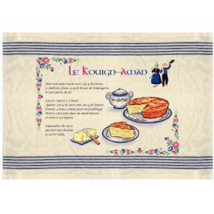 Torchon Le Kouign Aman Ecru Taille unique