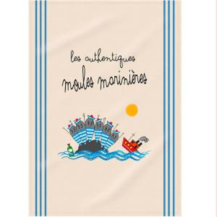 Torchon Moules Marieniere Ecru Taille unique