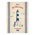 Torchon Phare de Chassiron Côte Atlantique Ecru Taille unique