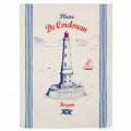 Torchon Phare de Cordouan Royan Ecru Taille unique