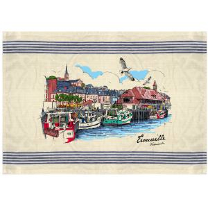 Torchon Trouville Blanc Taille unique
