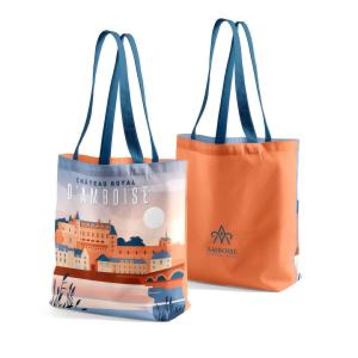 Tote bag allover Château Royal dAmboise Blanc Taille unique