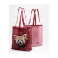 Tote bag all-over Panda Roux Intemporel Bioparc Blanc Taille unique