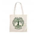 Tote bag Arbre de Vie Broc&eacute;liande (En Vert Fonc&eacute;) Ecru Taille unique