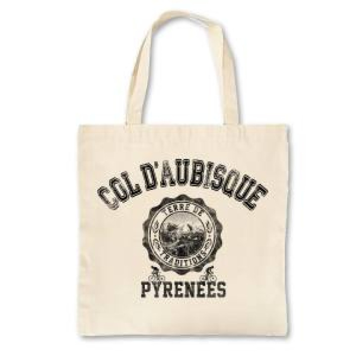 Tote bag Col dAubisque Terre de Traditions Pyrénées Ecru Taille unique