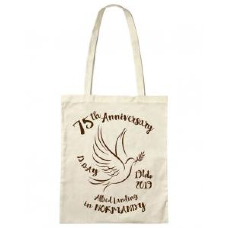 Tote bag Colombe 75th Anniversary (En Marron) Natural Taille unique