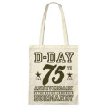 Tote bag D-Day 75th Anniversary (En Kaki) Natural Taille unique