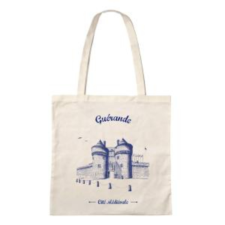 Tote bag Guérande Cité Médiévale Ecru Taille unique