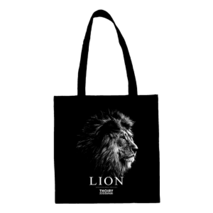 Tote bag Lion Gamme Black Zoo de Thoiry black Taille unique