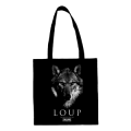 Tote bag Loup Gamme Black Zoo de Thoiry black Taille unique