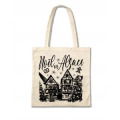 Tote bag Noël en Alsace (Version Noir Ou Rouge) Ecru Taille unique