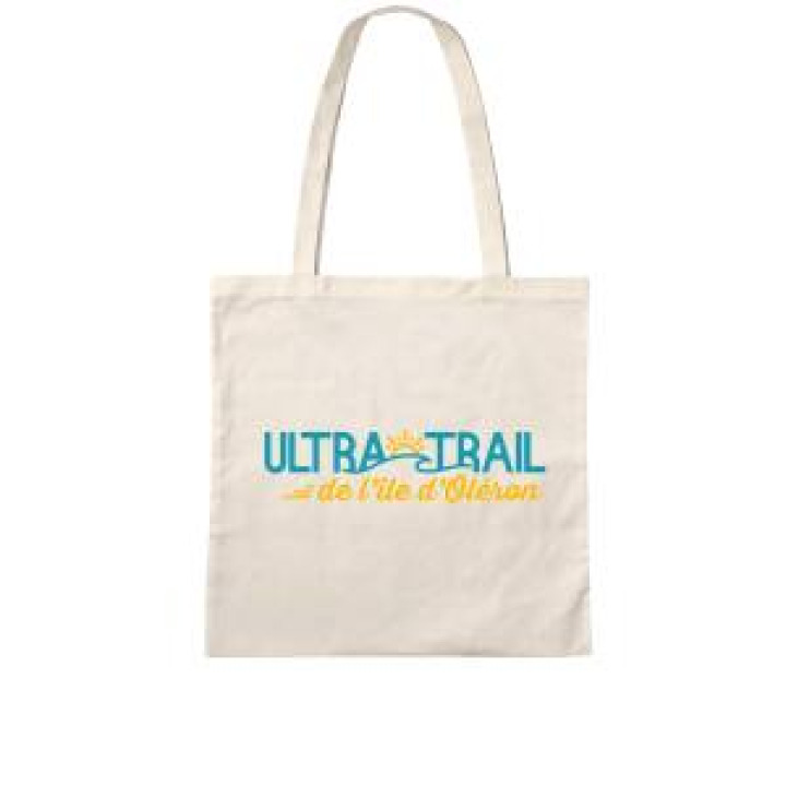 Tote bag Sérigraphie Ultra Trail de lÎle dOléron Ecru Taille unique