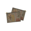 Trousse plate all-over Ethnic Arc Cerza Blanc Taille unique