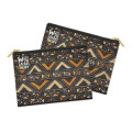 Trousse plate all-over Ethnic Frise Zoo de Thoiry Blanc Taille unique