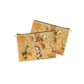 Trousse plate all-over Girafe Intemporel Safari de Peaugres Blanc Taille unique