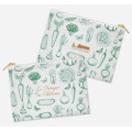 Trousse plate all-over le Potager du Château Chenonceau Blanc Taille unique