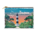 Trousse plate all-over Vintage Phare Île d’Oléron Blanc Taille unique