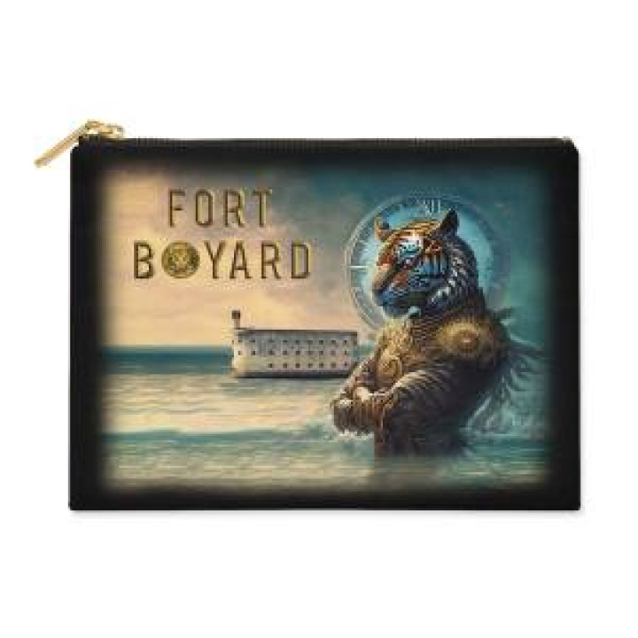 Trousse plate allover Vue du Fort Maitre du Temps Fort Boyard Blanc Taille unique