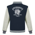 Veste Varsity Transfert Recto/Verso Tête de Tigre le Pal Oxford Navy/White XXL